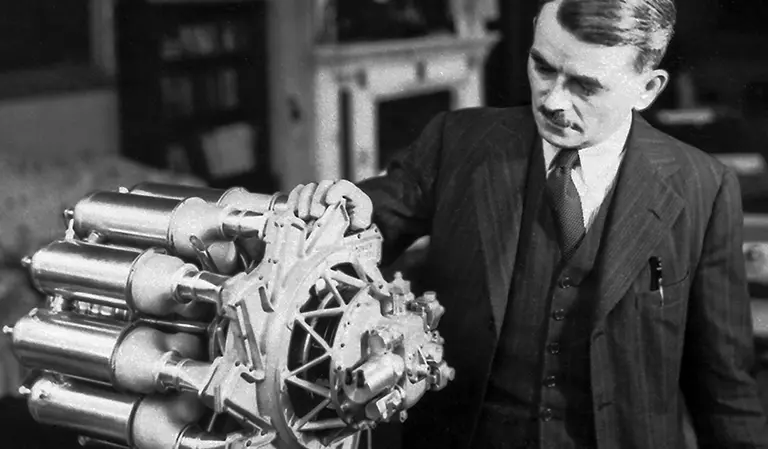 Frank Whittle, Inventor of the Turbojet Engine.