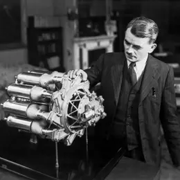 Frank Whittle, Inventor of the Turbojet Engine.