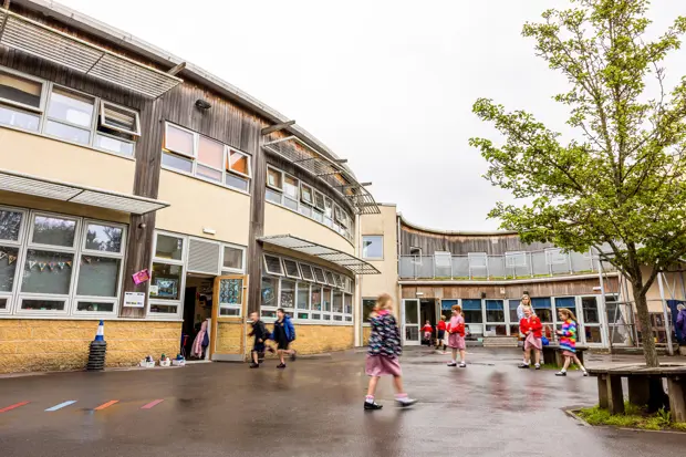 Malmesbury Primary School in Wiltshire (UK).