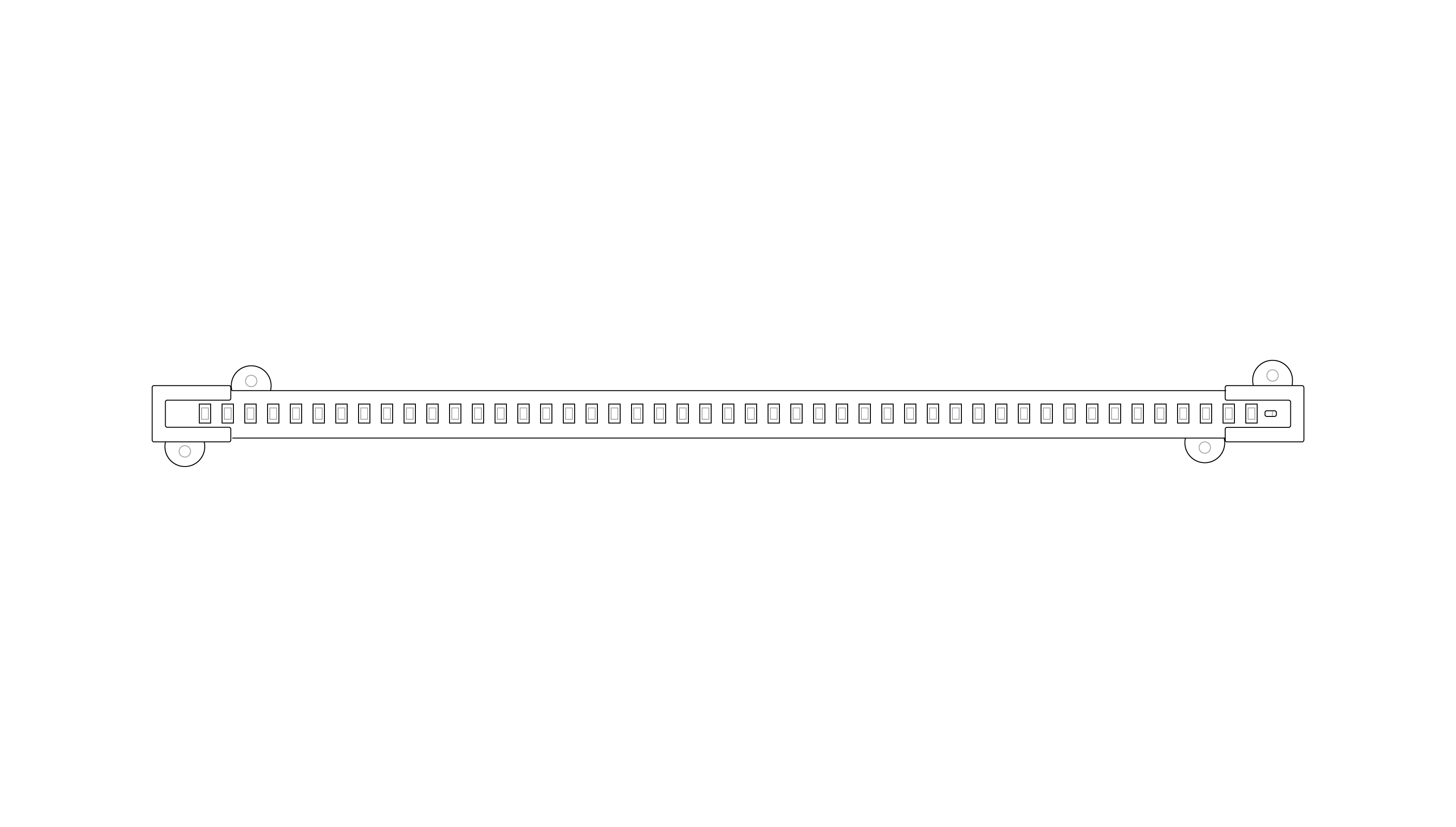 An illustration of two LED lighting rigs. 