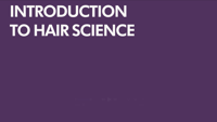 Introduction to Hair Science video thumbnail.