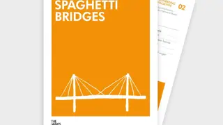 Spaghetti bridges Challenge Card.
